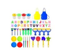 Peinture éponges pour 56pcs enfants de pinceaux amusants pour les petits G