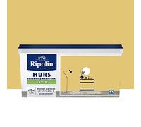 Peinture et décoration murs boiseries & radiateurs satin 2,5L RIPOLIN - Ton: Jaune peské