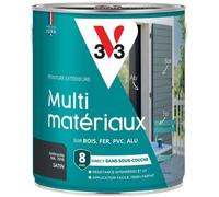 Peinture extérieure Multi-matériaux - Anthracite RAL 7016 - Satin - V33 - 2,5L