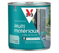 Peinture extérieure Multi-matériaux - Bleu lagune - Satin - V33 - 0,5L