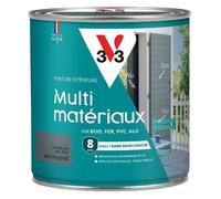 Peinture extérieure Multi-matériaux - Gris bleuté RAL 7031 - Mat poudré - V33 - 0,5L