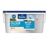 Peinture extrême façade 2 en 1 - Meulière - Mat - Ripolin - 2,5L