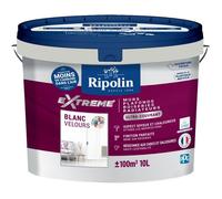 Ripolin Peinture Extrême – Murs et plafonds – Blanc velours – 10 L