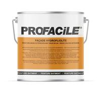 Peinture façade mat HydroPliolite PROFACILE, impression, finition, durable jusqu'a 10 ans 2.5 litres