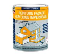 Peinture façade PROCOM crépi, façade à relief 2.5 litres Blanc