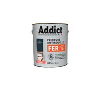 Peinture Fer 2.5 Litres Gris Anthracite - Addict