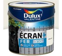 Peinture fer antirouille Dulux Valentine Ecran+ blanc brillant 2L