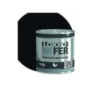 Peinture Fer antirouille glycéro 2.5L - LOXXO - Noir - Brillant - Intérieur