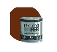 Peinture Fer Antirouille LOXXO Brun fauve 0,5 L