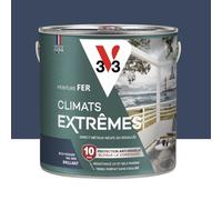 Peinture fer Climats Extreme V33 2L - Teinte: bleu hoggar RAL5003 brillant