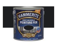Peinture fer extérieur Direct sur rouille HAMMERITE noir brillant 2.5 l Noir G