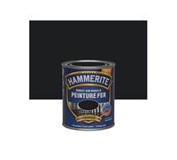 Peinture fer HAMMERITE brillante 750mL noir