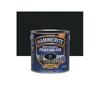 Hammerite Peinture métal Direct sur rouille - Anticorrosion - Noir ferronnerie mat 2,5 L