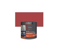 Peinture fer glycéro antirouille, rouge vif, 0,5 litre intérieur et extérieur.