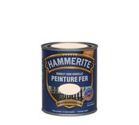 Peinture fer HAMMERITE brillante 750mL blanc cassé