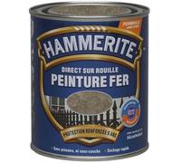Peinture fer Hammerite Direct sur rouille Martelé - Camel 0,75L