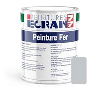Peinture fer professionnelle, satin, peinture opacifiante, sans odeur, antirouille, protège, décore intérieur, extérieur ECRAN77 1 litre