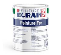 Peinture fer professionnelle, satin, peinture opacifiante, sans odeur, antirouille, protège, décore intérieur, extérieur ECRAN77 1 litre