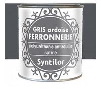 Peinture ferronnerie extérieur SYNTILOR, gris ardoise, 0.375 l Gris G