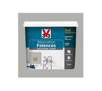 Peinture Ficelle Satin Rénovation Faïence V33 750mL Gris 0,000000