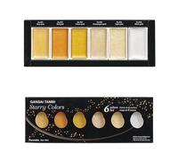 Peinture Gansai Tambi Étoilé Jeu De Couleurs D'or (6 Pièces)