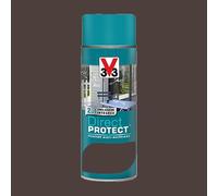 Peinture Glycéro Multi-matériaux V33 Direct Protect Aérosol Brun havane