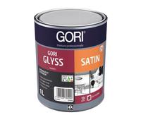 Peinture glycéro satinée - pour menuiseries - blanc - 3 L - Goriglyss Gori