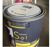 Peinture - Glycérophtalique - Blanc - 0,5L - Intérieur/Extérieur - Sols sportifs