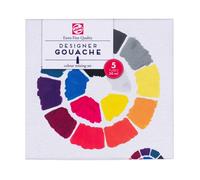 Royal Talens Gouache Extra fine – Lot de 5 couleurs basiques – Tubes de 20 ml