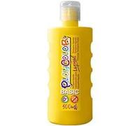 Peinture gouache liquide BASIC 500ml. JAUNE Jaune G