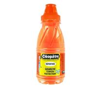 Peinture Gouache Néfertari - Orange Fluo - 250 Ml - Cléopâtre