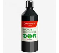 Peinture Gouache - Noir - Mat - 500ml - Caran D'ache - Gouache Eco