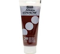 Peinture gouache - Ombre brûlée - 29 - Fine - Pébéo - Studio Gouache - 100ml