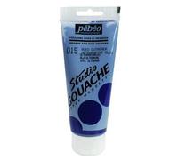 Pébéo Peinture Gouache Studio – Qualité fine, opaque, mat – 100 ml Bleu outremer
