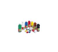 Gouache lefranc bourgeois liquide redimix non toxique fluide couvrante prête à l'emploi assortiment 8 flacons 1000ml