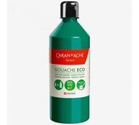 Peinture Gouache - Vert Émeraude - Mat - 500ml - Caran D'ache - Gouache Eco