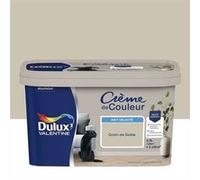 Peinture grain de sable pour mur et boiserie Crème de couleur mat 2.5 l