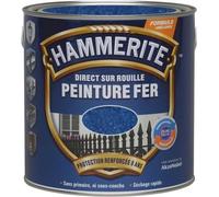 Peinture Hammerite Fer Martelé 2.5l Bleu Nuit070728 - Julien