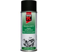 Auto-K Kwasny 233 041 Vernis spécial résistant à la chaleur 650 °C, Noir, 400 ml