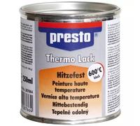 Peinture Haute Température - Noir - Jusqu'à 600° - Auto/Moto - Presto - Pot 250ml