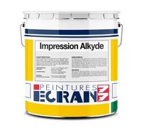 Peinture impression professionnelle, opacifiante, sans odeur, fixante et régulatrice d'absorption 1 litre Blanc