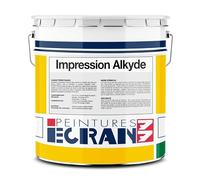 Peinture impression professionnelle, opacifiante, sans odeur, fixante et régulatrice d'absorption 1 litre Blanc