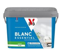 Peinture intérieure Blanc Essentiel® - Blanc - Satin - V33 - 4L