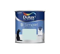 Dulux Valentine Peinture Si Simple Peinture Intérieure Toutes Pièces - Peinture Mur et Plafond, Porte et Plinthe - Couleur : Le Bleu Clair - 0,5 L