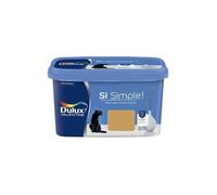 Dulux Valentine Peinture Si Simple Peinture Intérieure Toutes Pièces - Peinture Mur et Plafond, Porte et Plinthe - Couleur : Le Moutarde Satin - 2,5 L