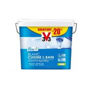 Peinture intérieure monocouche Blanc Cuisine & Bain satin