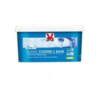 Peinture intérieure monocouche Blanc Cuisine & Bain satin