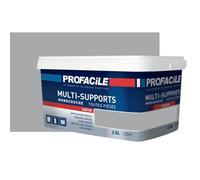 Peinture intérieure multi-supports, PROFACILE 2.5 litres Gris Ciment