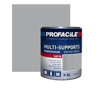 Peinture intérieure multi-supports, PROFACILE 0.5 litre Gris Ciment