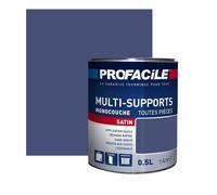 Peinture intérieure multi-supports, PROFACILE 0.5 litre Bleu Cosmos